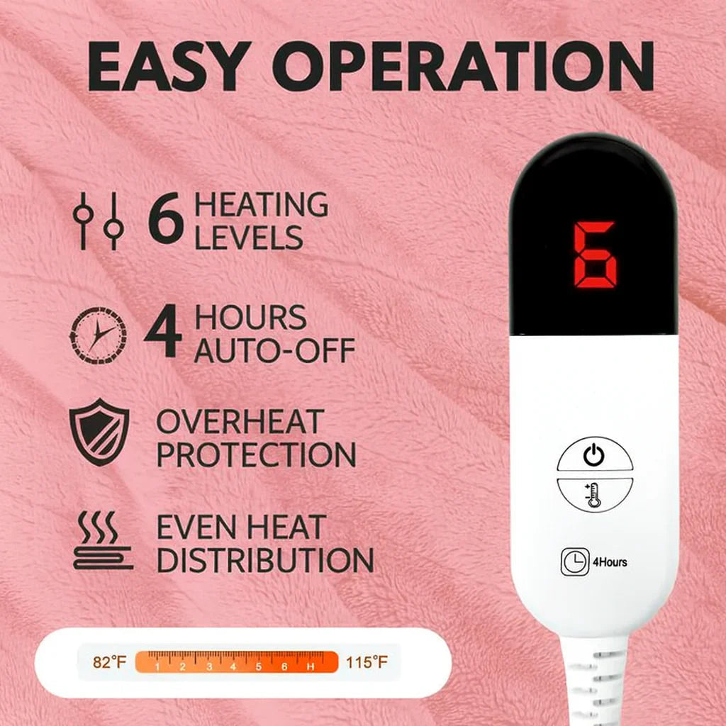 CozyCocoon Heated Comfort Blanket™